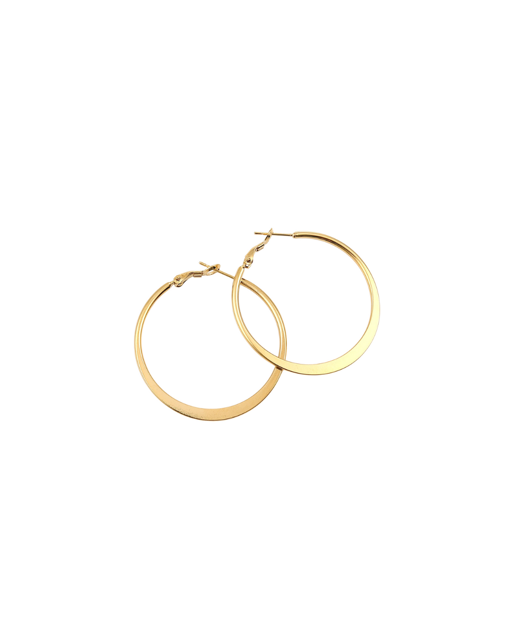 GWoram Designs Everyday Gold Hoop Earrings