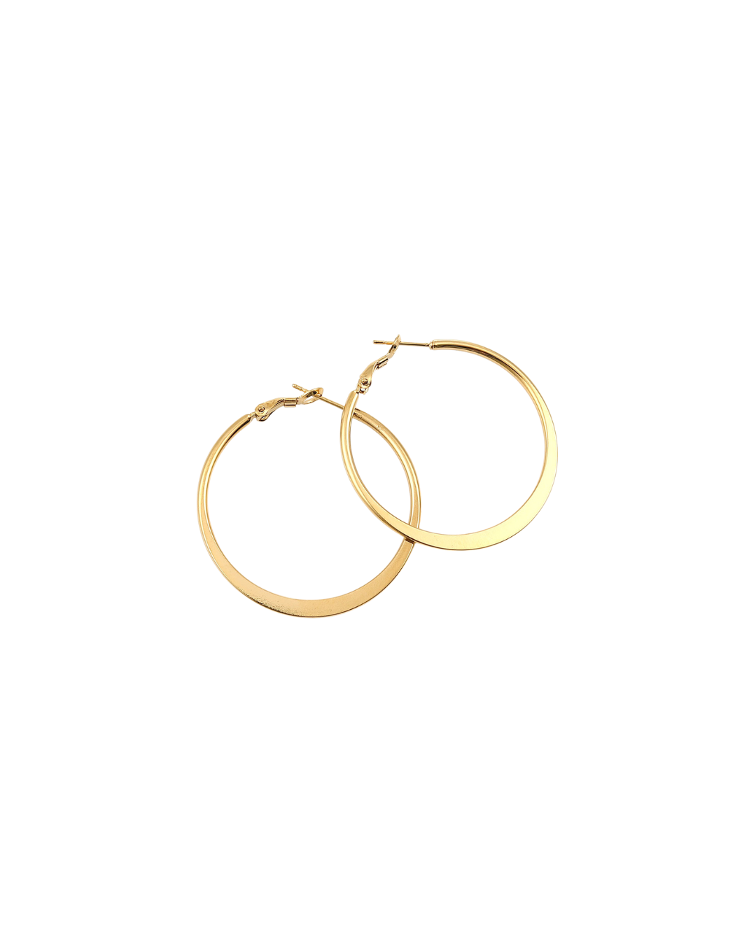 GWoram Designs Everyday Gold Hoop Earrings