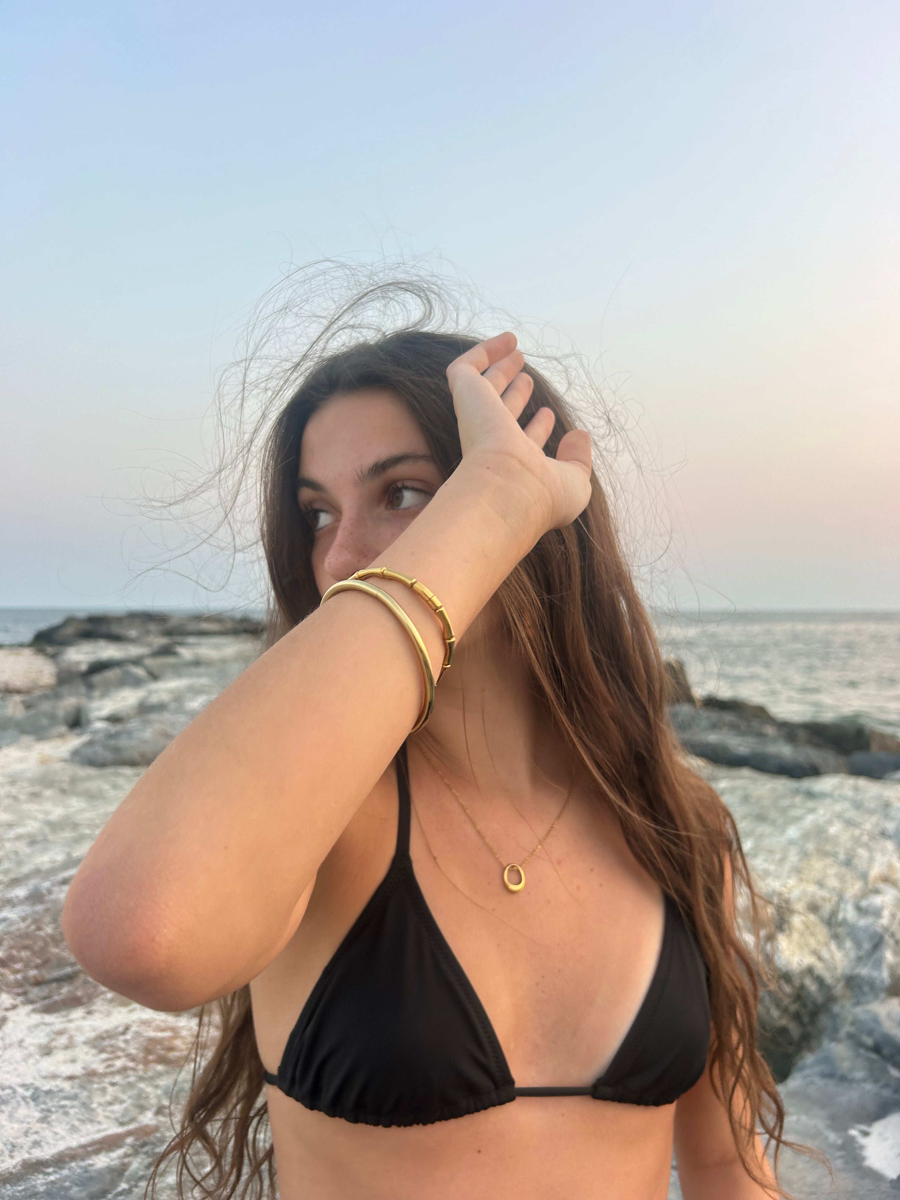 GWoram Designs Gold Bangle Bracelet