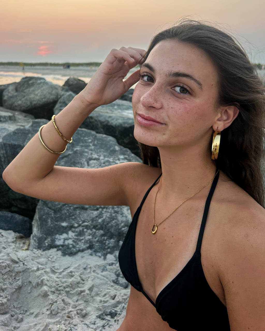 GWoram Designs Gold Bangle Bracelet