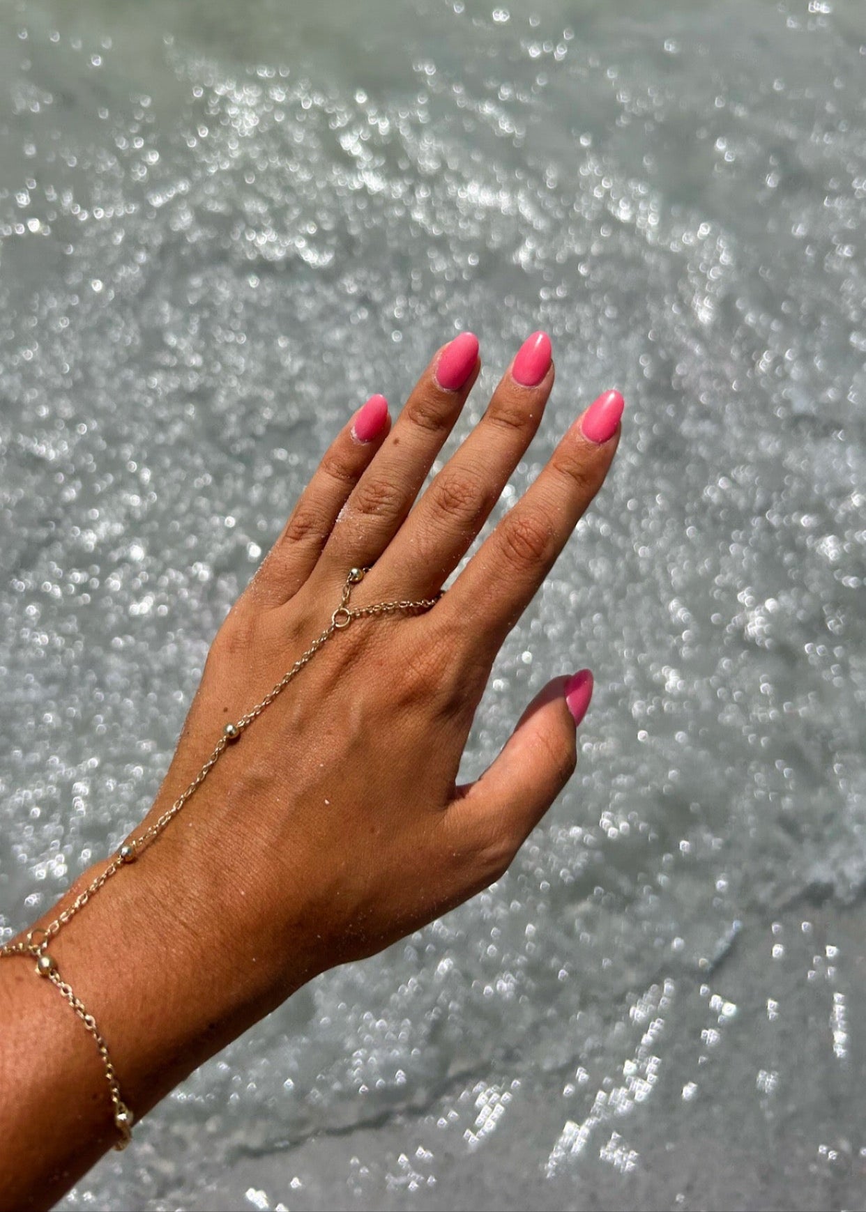 GWoram Designs Gold Hand Chain