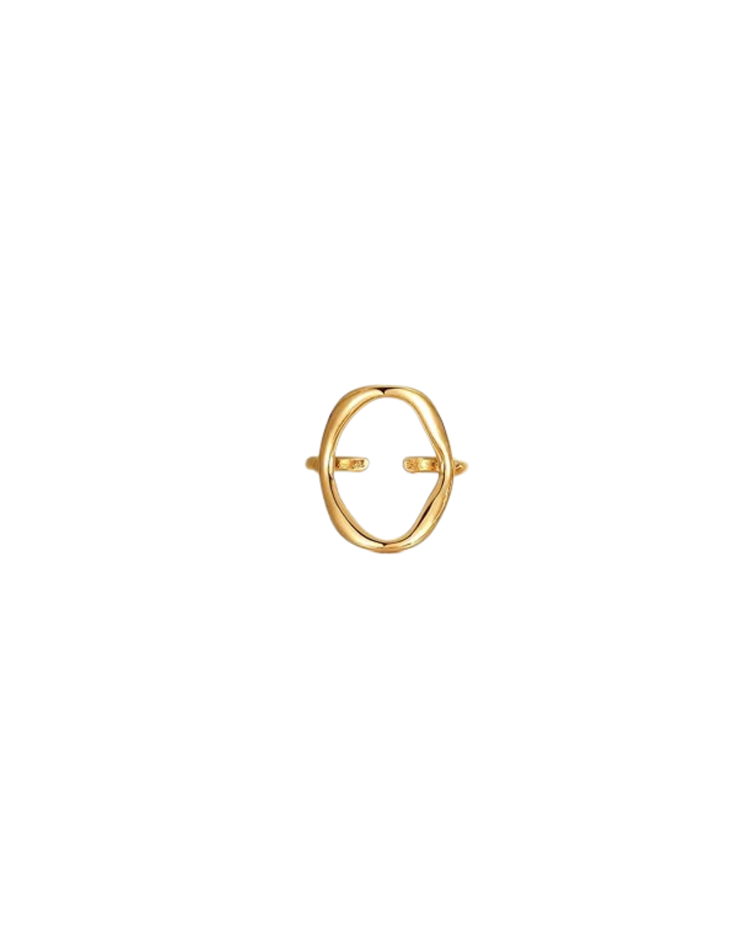 GWoram Designs Minimalist Face Outline Ring