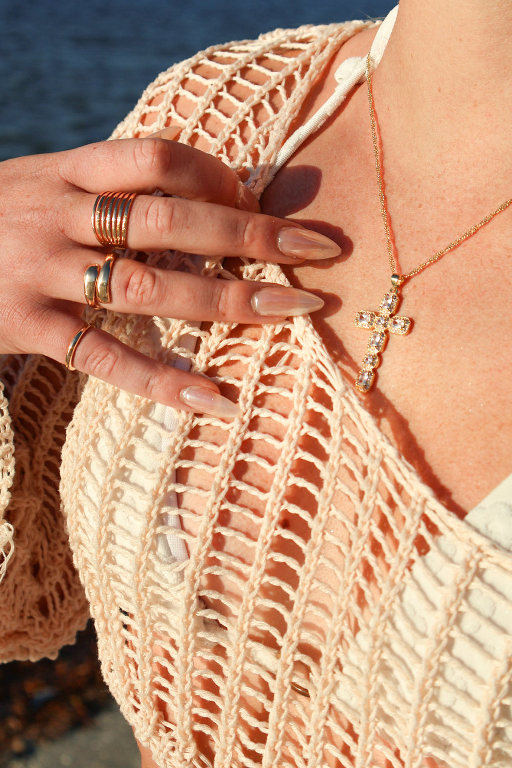 GWoram Designs Wide Stacked Band Ring